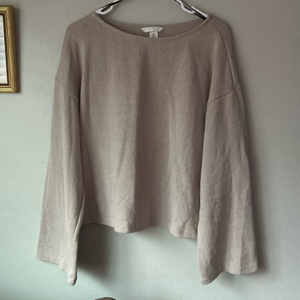Women's Tan Knit Sweater